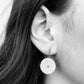 Basic collection porcelain earrings for women