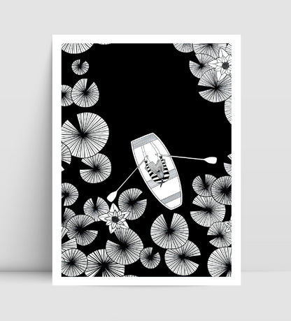 Illustration LA BARQUE