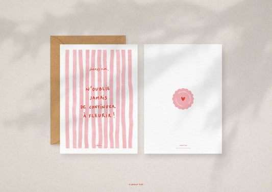 CONTINUER-À-FLEURIR