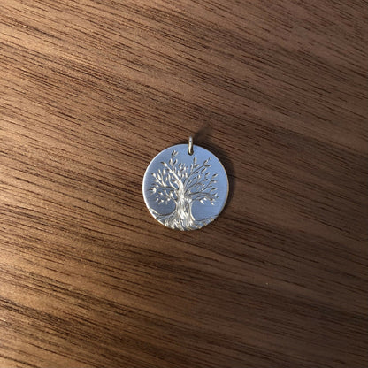 Médaille Arbre - argent 925
