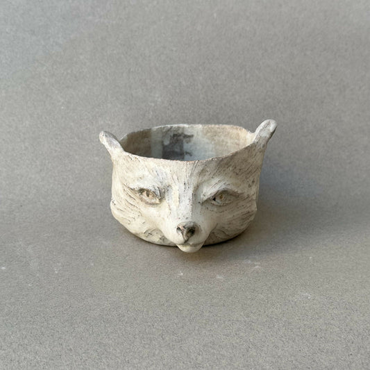 Bol en céramique - Renard des neiges