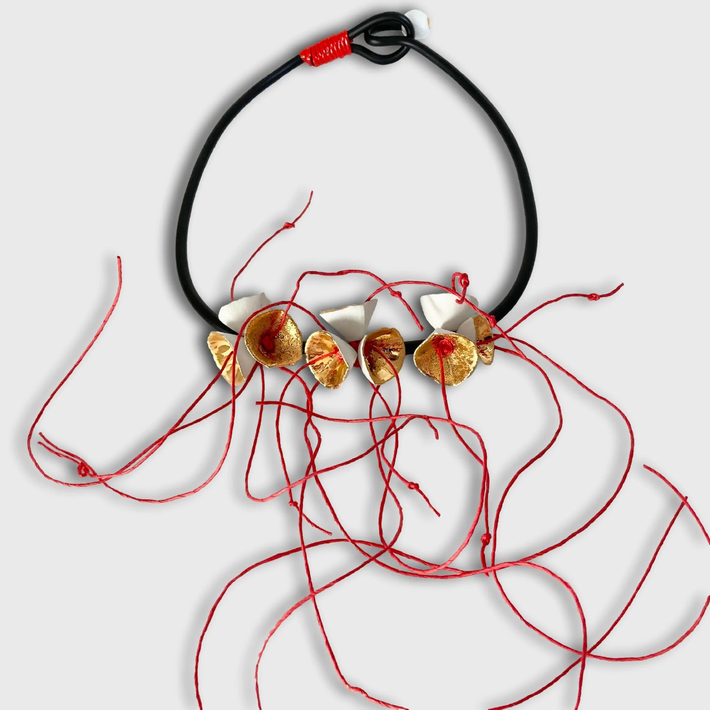 Collier fleur de printemps 8