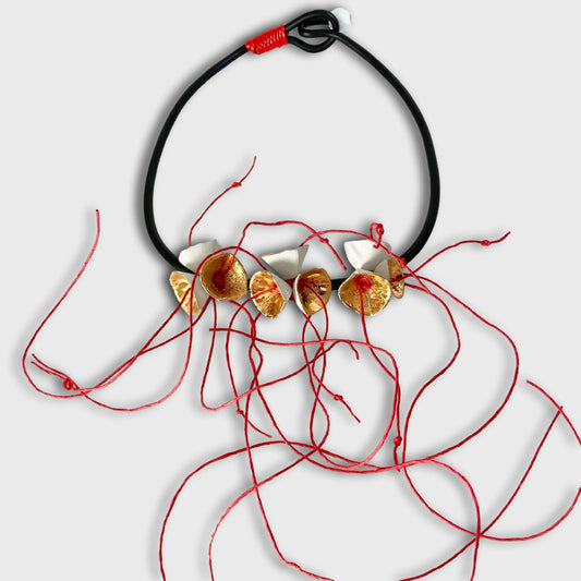 Collier fleur de printemps 8