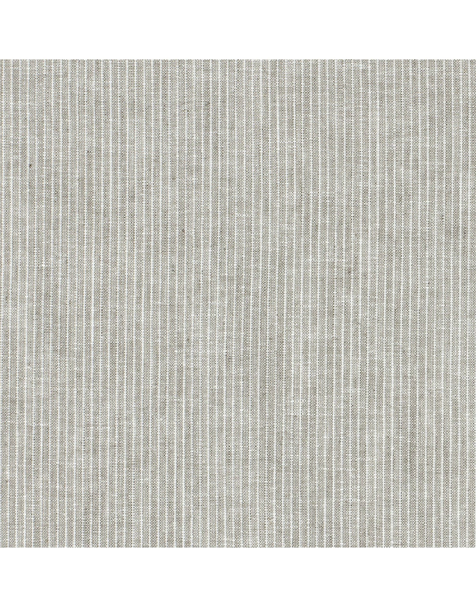 Tissu gris à rayures fines, surface texturée et plissée