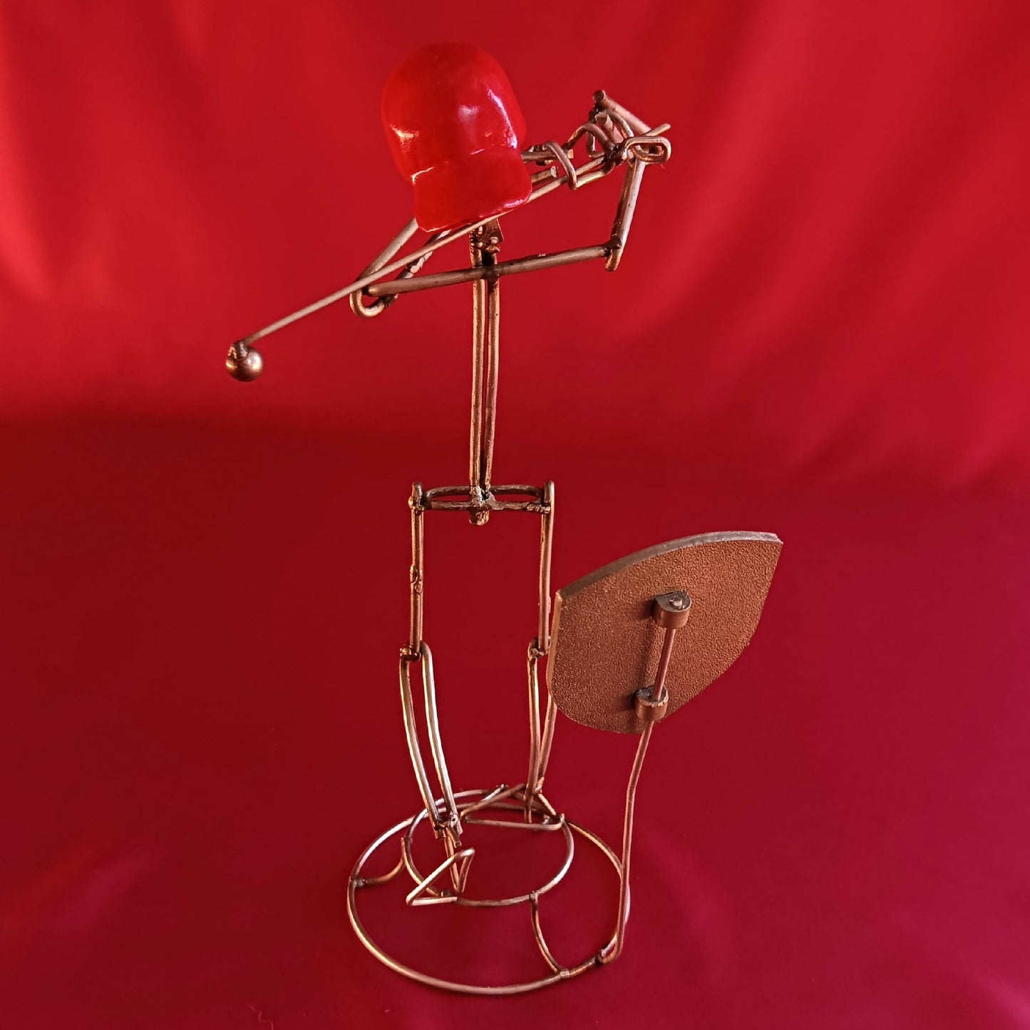 Sculpture - GOLF. Le drive