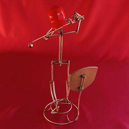 Sculpture - GOLF. Le drive