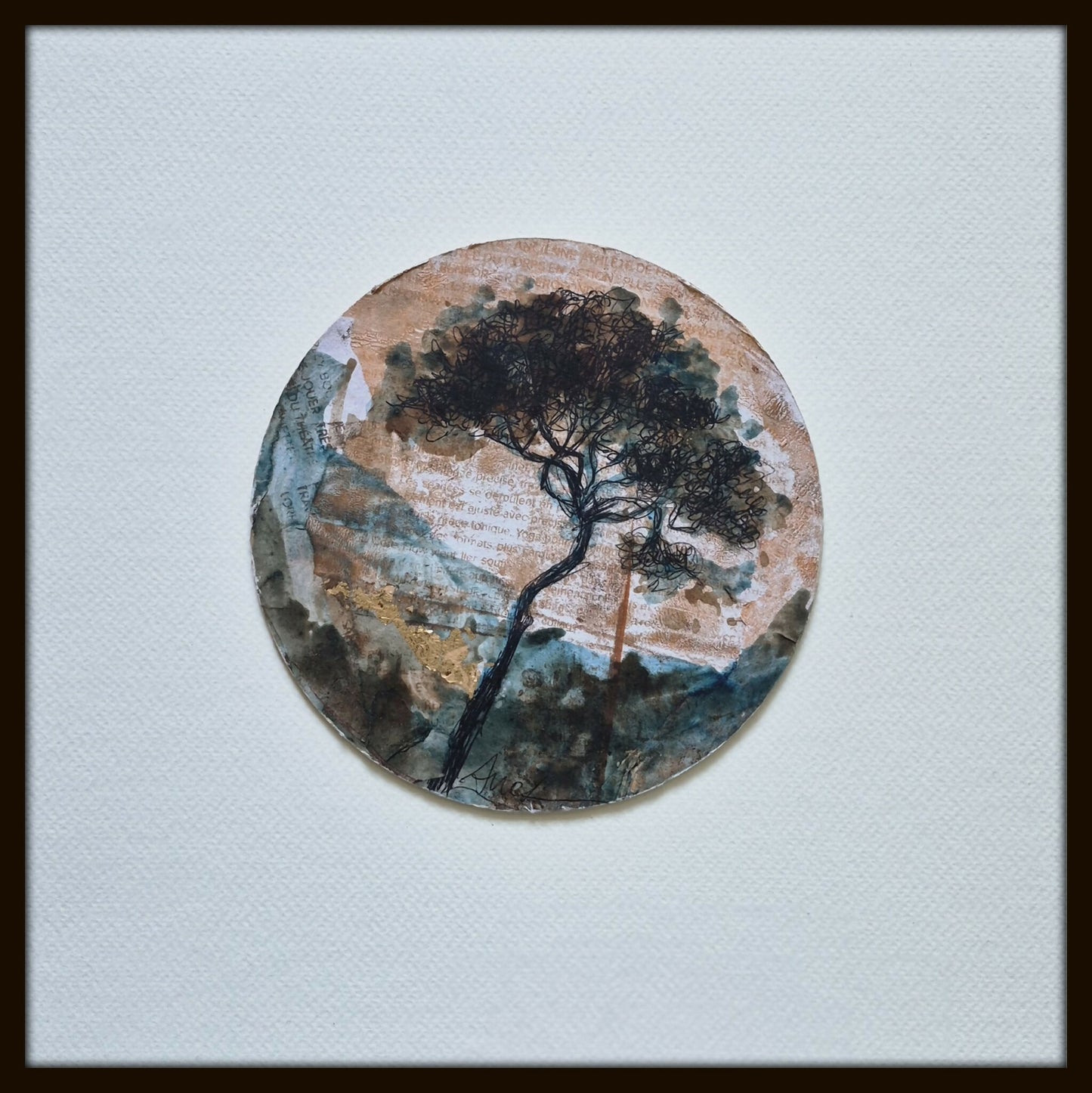 Tableau original unique - Castelnau