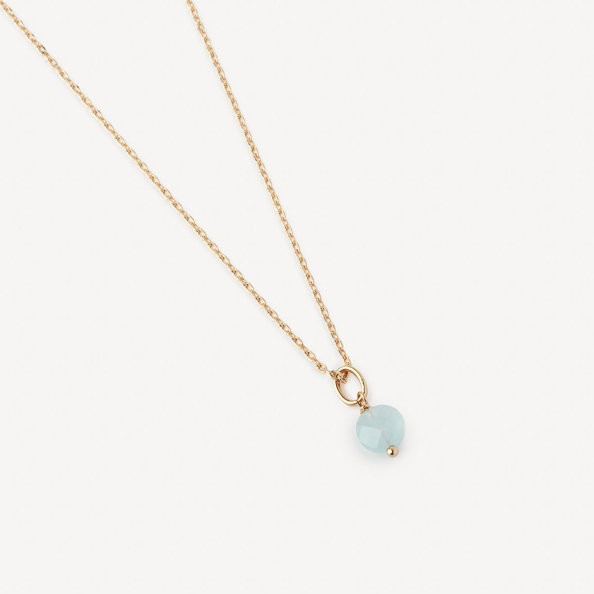 Collier Gaia Aigue Marine