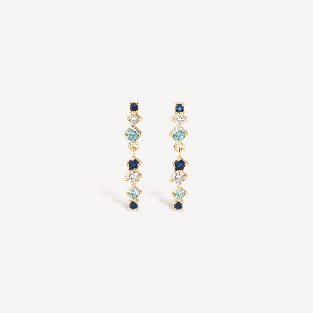 Boucles d'oreilles pendantes Céleste
