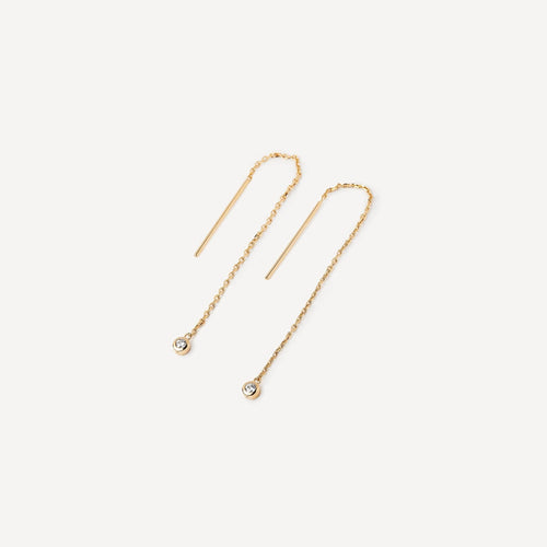 Boucles d'oreilles Chaine éclat