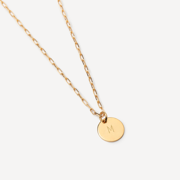 Collier fin Médaille