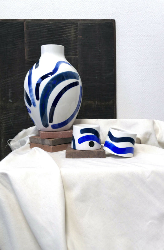 vase_porcelaine_méditerranée_bleu