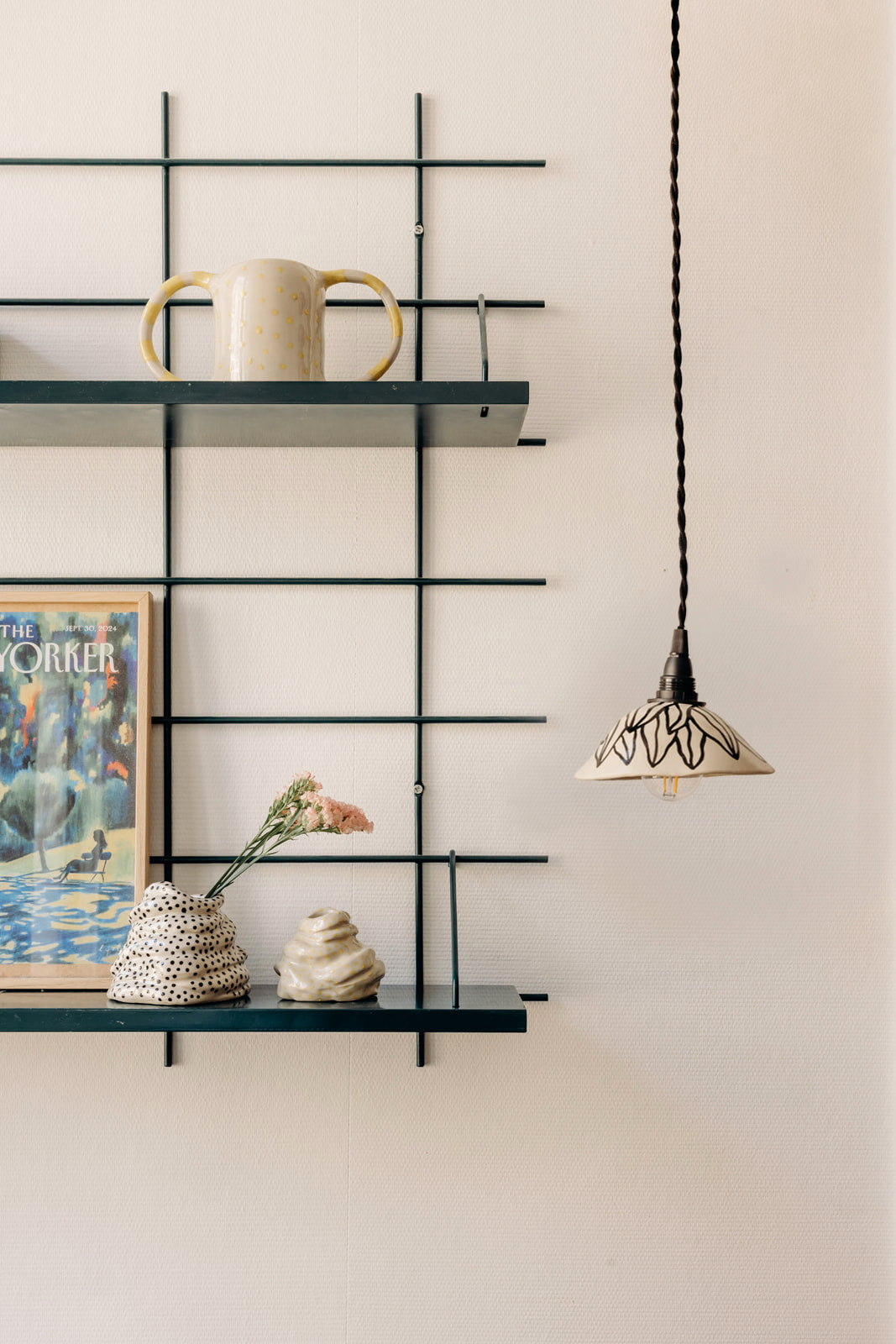 Vase CIRCUS Confettis S YELLOW (pièce unique)