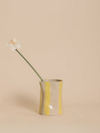 Vase CIRCUS rayé YELLOW