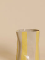 Vase CIRCUS rayé YELLOW