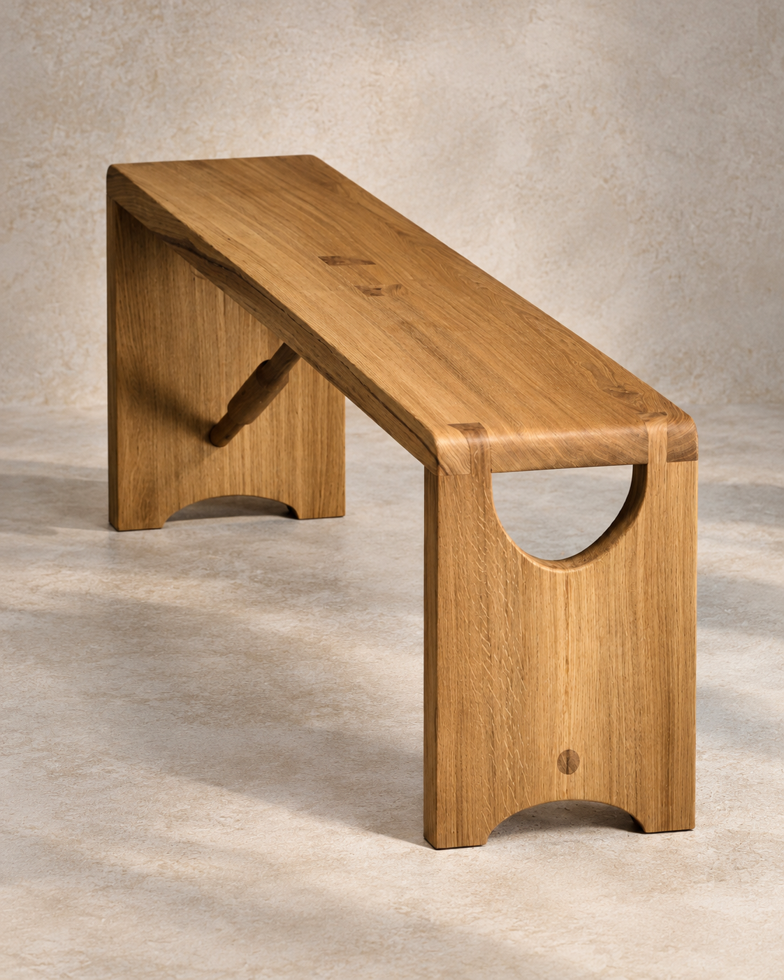 The Bamba wooden bench