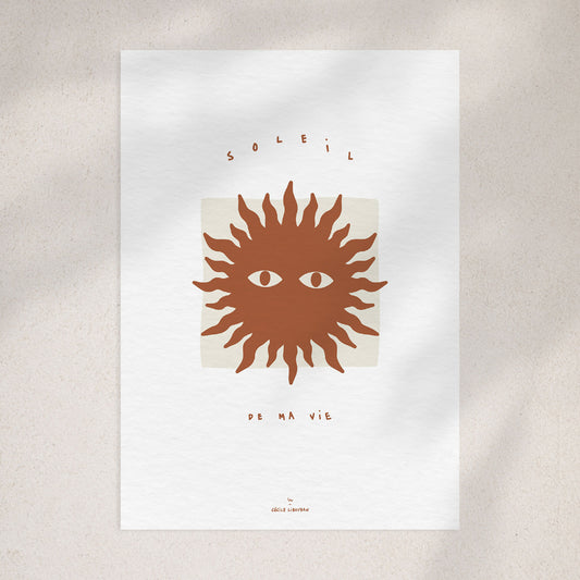 TERRACOTTA GOLDEN LOVE ・ Affiche