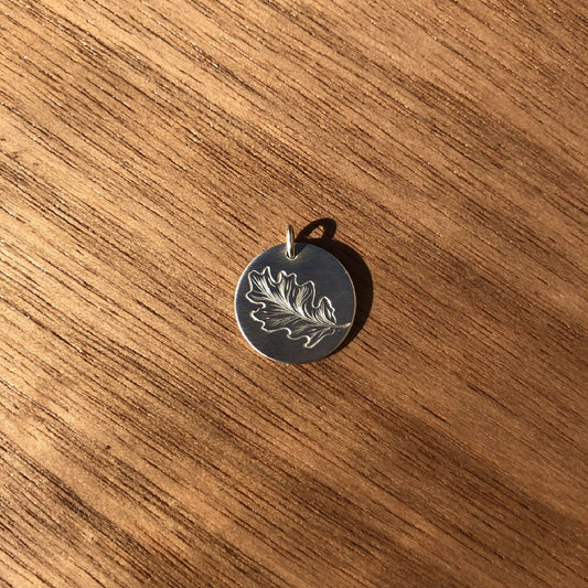 Médaille Feuille de Chêne - Argent 925