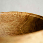 Bol en bois fait-main - Onde tannée