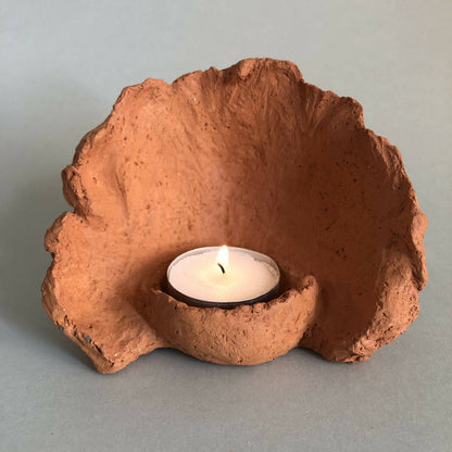 Bougeoir ceramique artisanale fait main