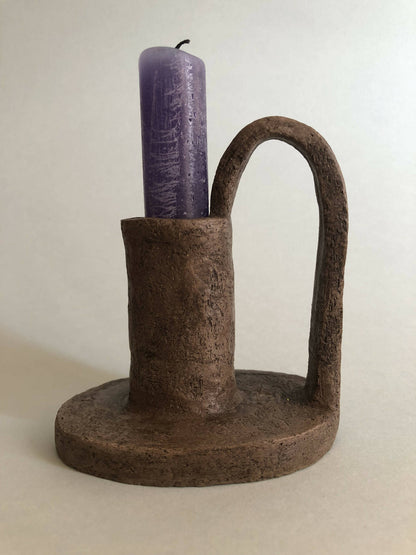 Bougeoir ceramique artisanale fait main