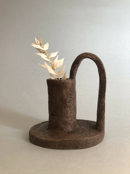 Bougeoir ceramique artisanale fait main