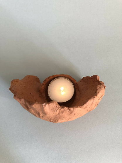 Bougeoir ceramique artisanale fait main