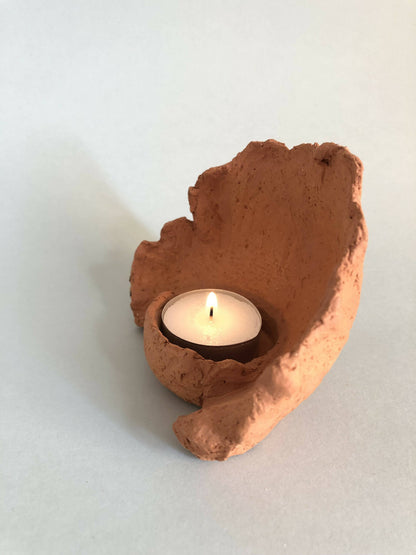 Bougeoir ceramique artisanale fait main