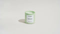 Bougie parfumée Cèdre Doux, cire verte cylindrique avec mèche blanche