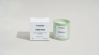 Bougie Cèdre Doux en cire verte avec boîte de présentation Canelya Paris
