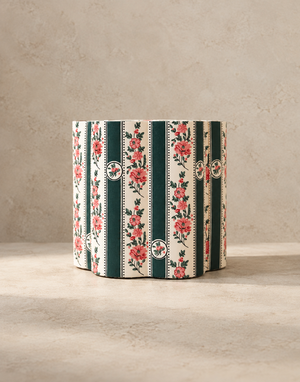 Flora flower-shaped lampshade "sobremonte green"