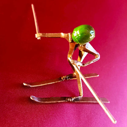Sculpture - SKI. L'attaque