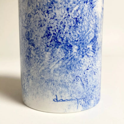 Petit vase couple méditant 2