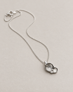 Collier Corail mini en argent massif recyclé