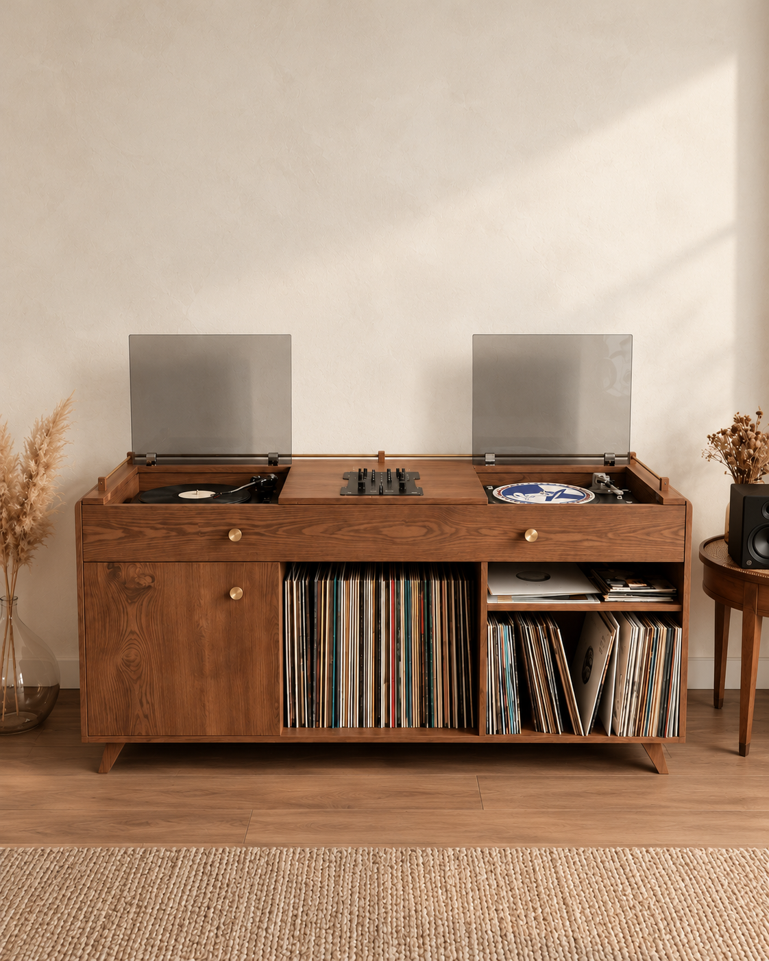 Vinyl Record Storage Unit