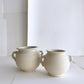 PAIR OF STONEWARE POTS "LES ANSES MOCHES"