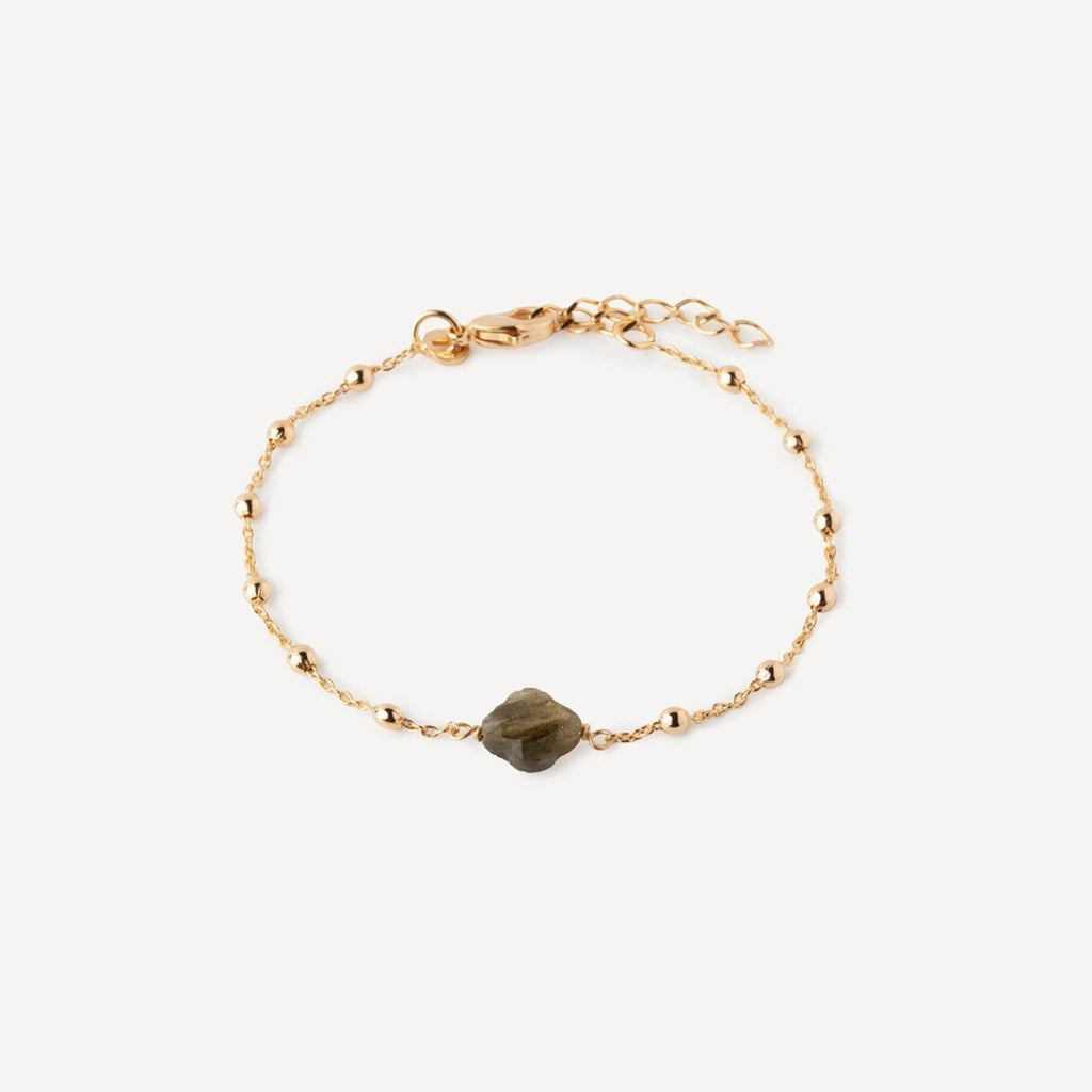 Bracelet Trèfle Labradorite