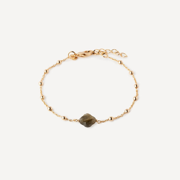 Bracelet Trèfle Labradorite