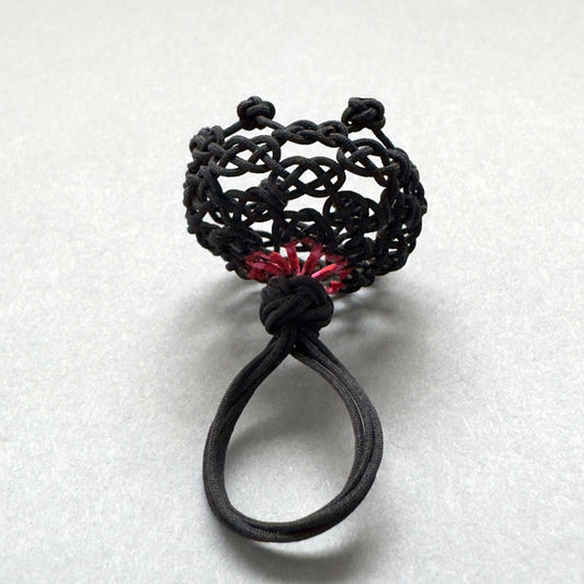 Bague noire Clochette
