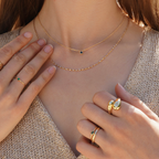 Collier Éclat noir