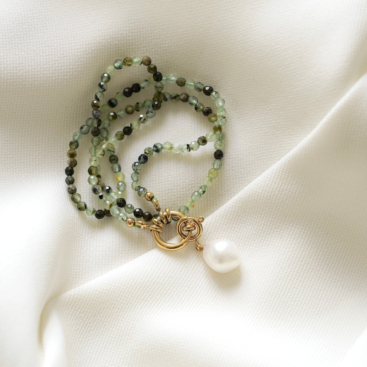 Collier Préhnite