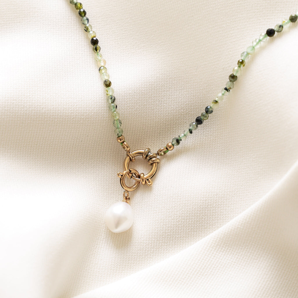 Collier Préhnite