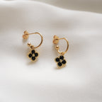 Boucles d'oreilles Trèfle