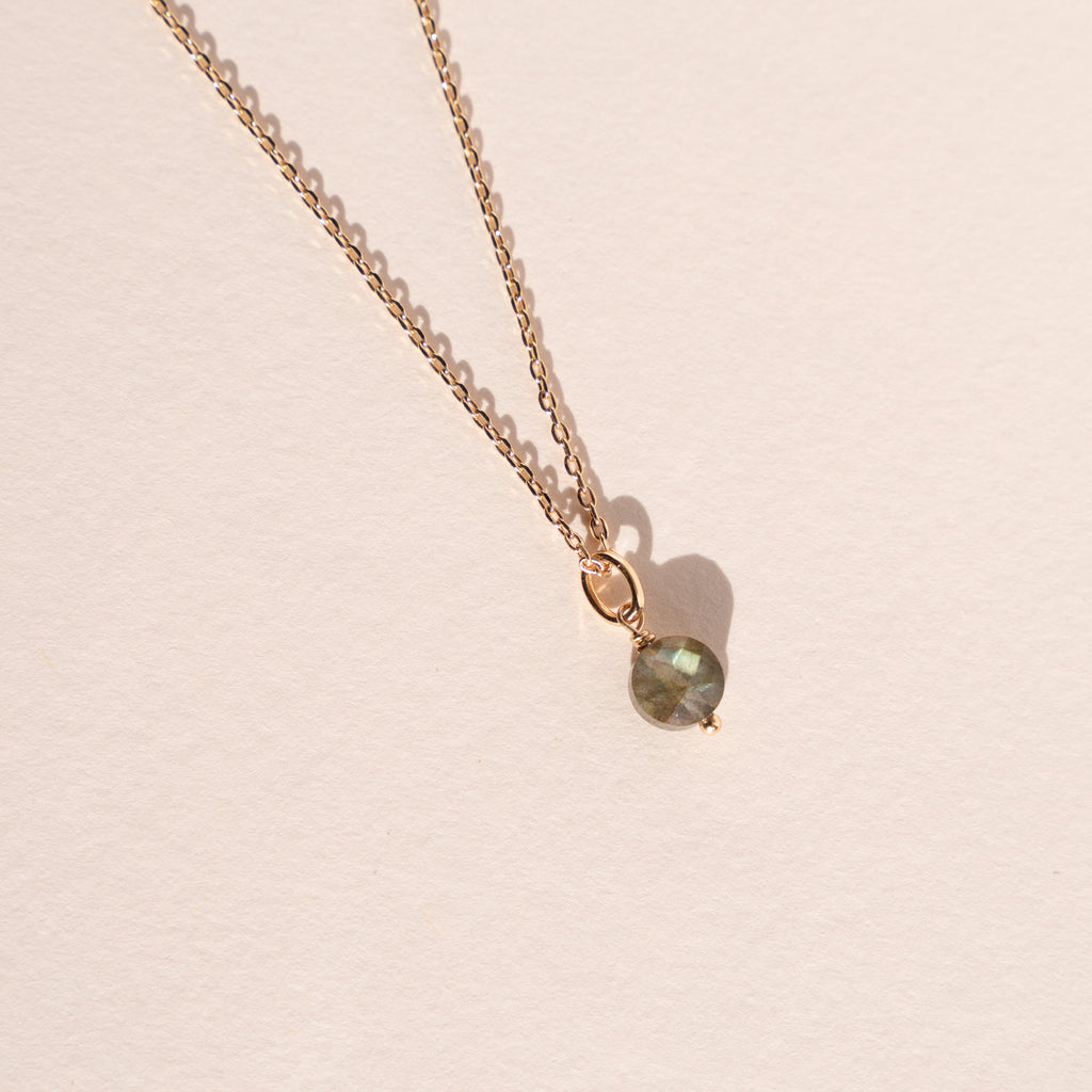 Collier Gaia Aigue Marine
