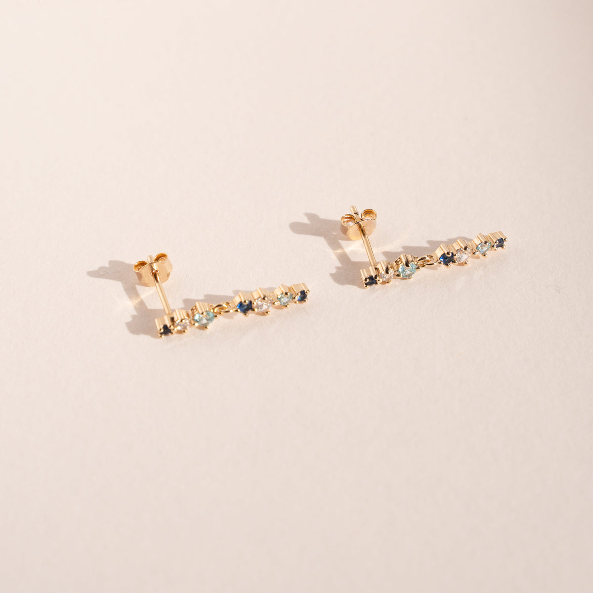 Boucles d'oreilles pendantes Céleste