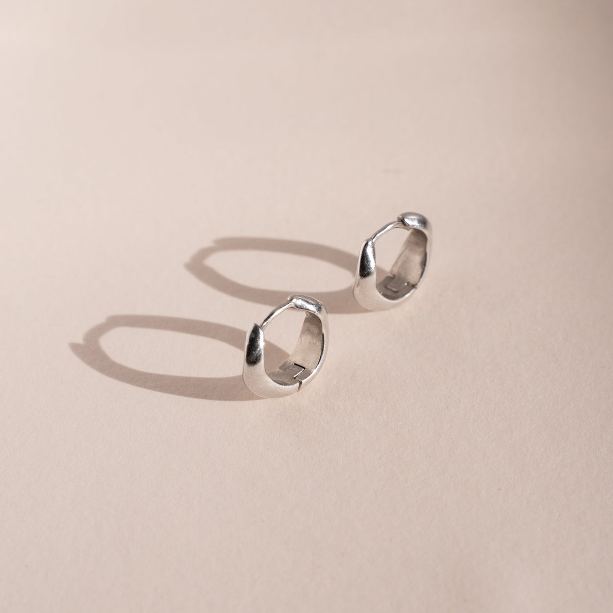 Boucles d'oreilles Ondulées Argent
