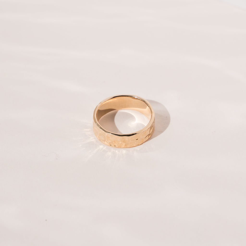 Bague Martelée