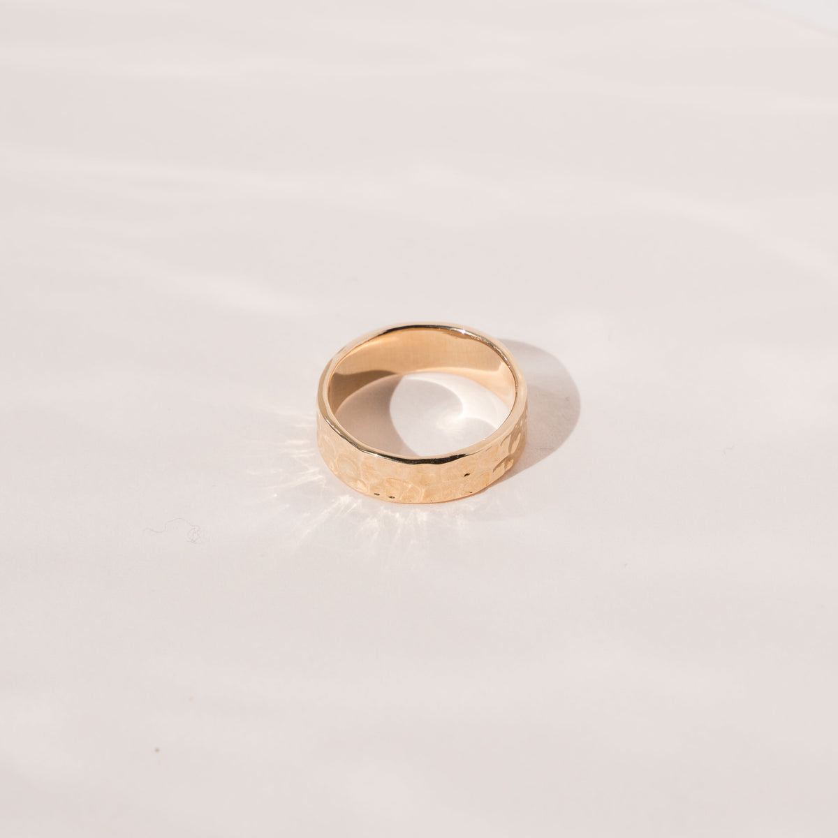 Bague Martelée