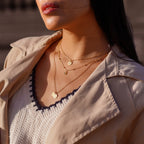 Collier lettre personnalisée