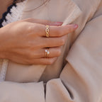 Bague Goutte Transparente